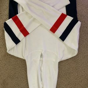 VINTAGE Hooded White Pullover